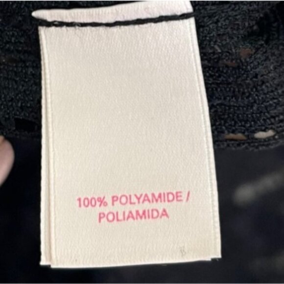 Victorias Secret Swim Beach Coverup XS/S Sheer Lace Fringe Dress Boho Crochet - Picture 8 of 10